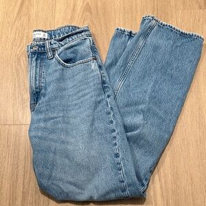 Abercrombie & Fitch Light Blue High Rise Jeans